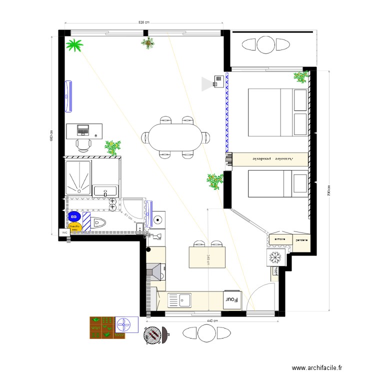 Lisa Pat v5h4 T3. Plan de 0 pièce et 0 m2