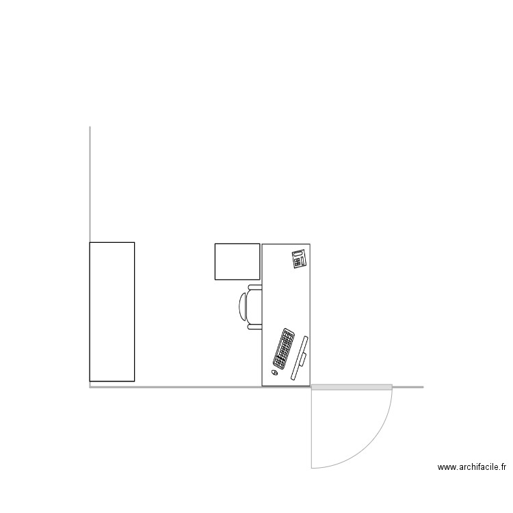 Bureau Choux. Plan de 0 pièce et 0 m2