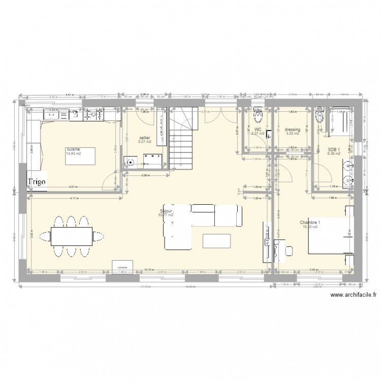 alva 15par8m. Plan de 0 pièce et 0 m2