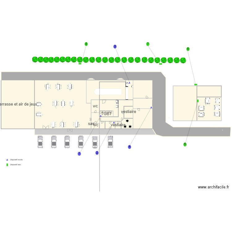 mc do grand quevilly. Plan de 0 pièce et 0 m2