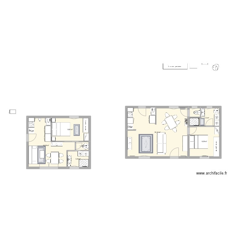 maison. Plan de 0 pièce et 0 m2