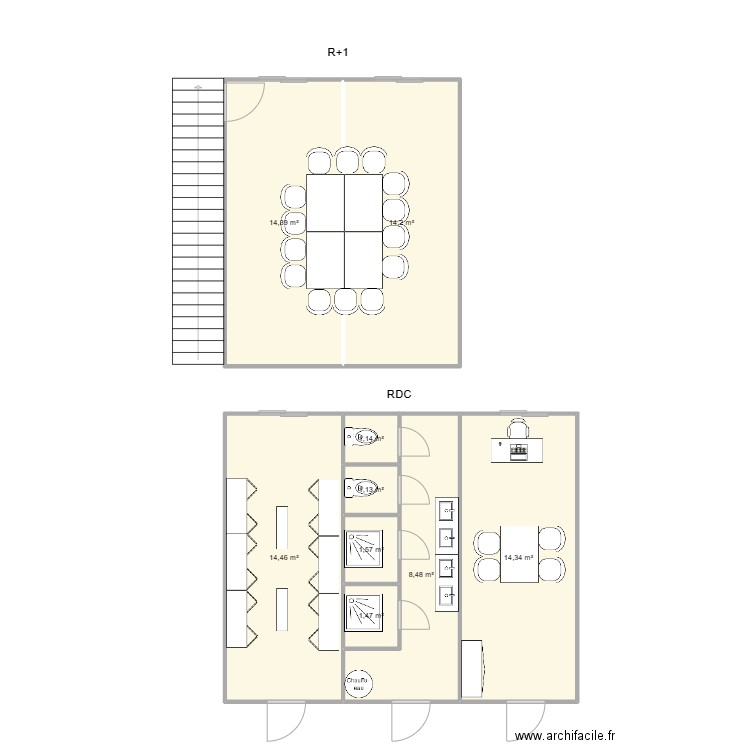 EGCS CHANTIER NEUVILLE SUR SAONE. Plan de 0 pièce et 0 m2