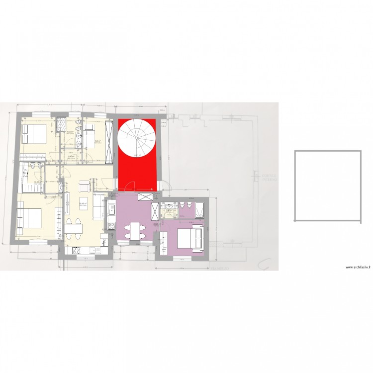 PLINIO 2. Plan de 0 pièce et 0 m2