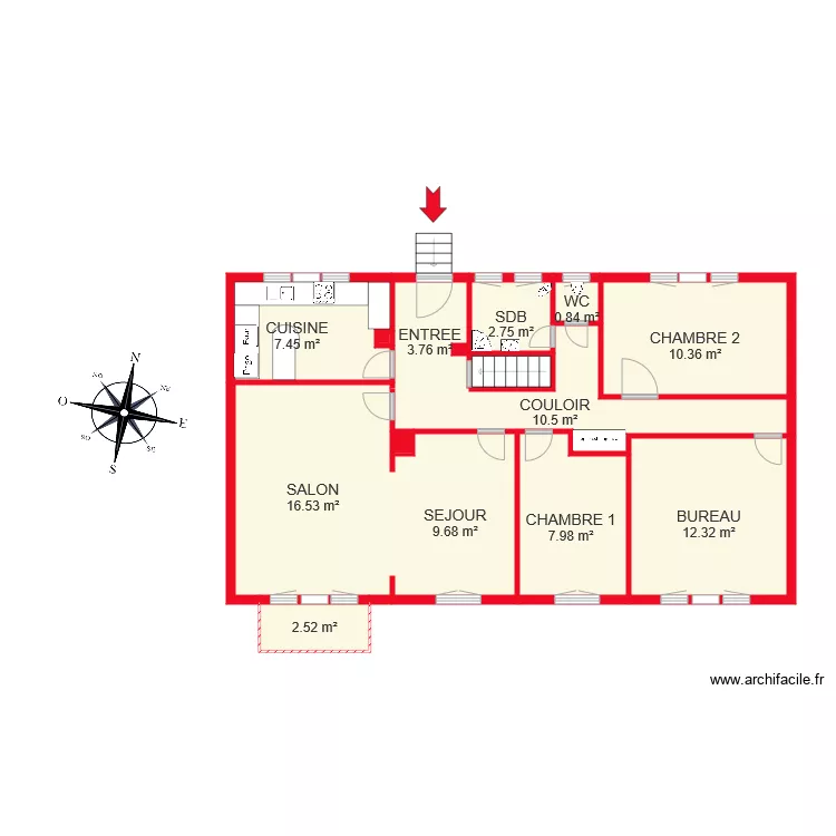 PLAN TEST FREDERIC DRUSENHEIM. Plan de 