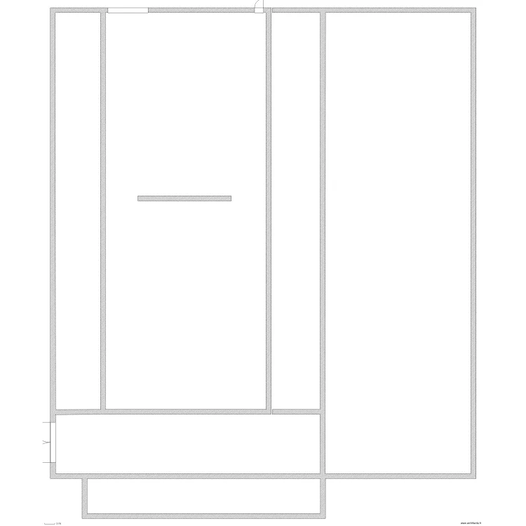 Cave Cop&eacute;rative. Plan de 