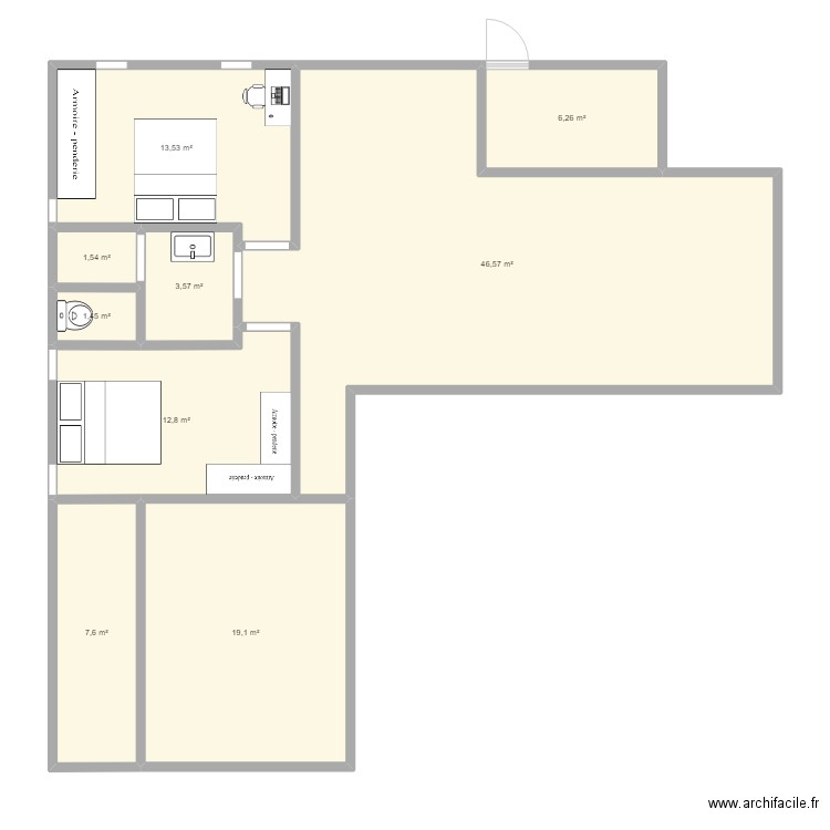 Mont Mascal #1. Plan de 0 pièce et 0 m2