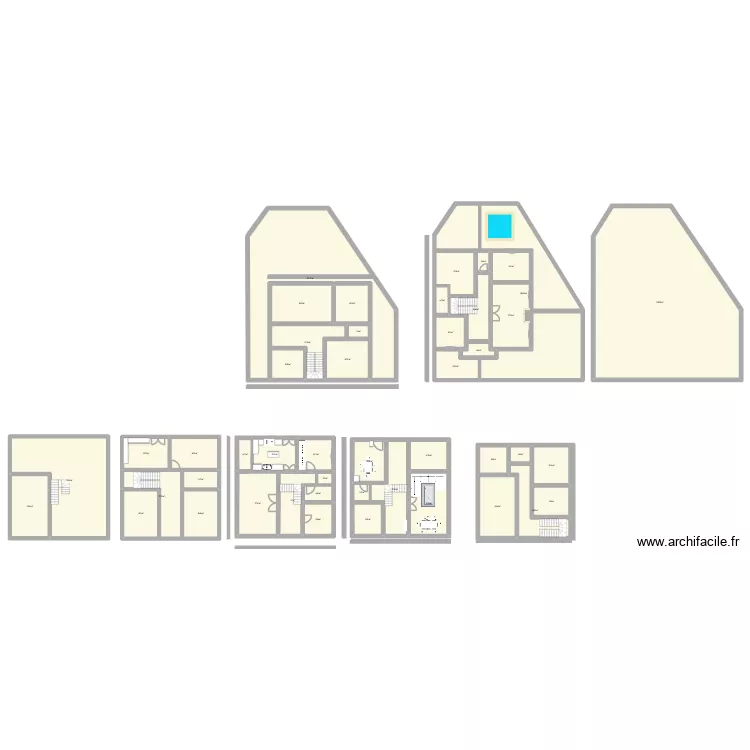 new. Plan de 46  et 1157 m²