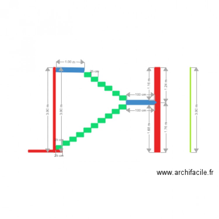 escalier1. Plan de 0 pièce et 0 m2