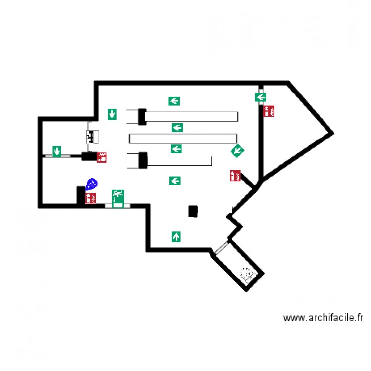 LE MEE MARKET. Plan de 0 pièce et 0 m2