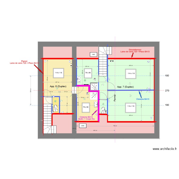 Pipon comble 2. Plan de 0 pièce et 0 m2