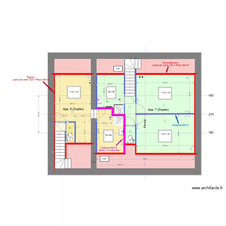 Pipon comble 2. Plan de Pipon comble 2. Plan de