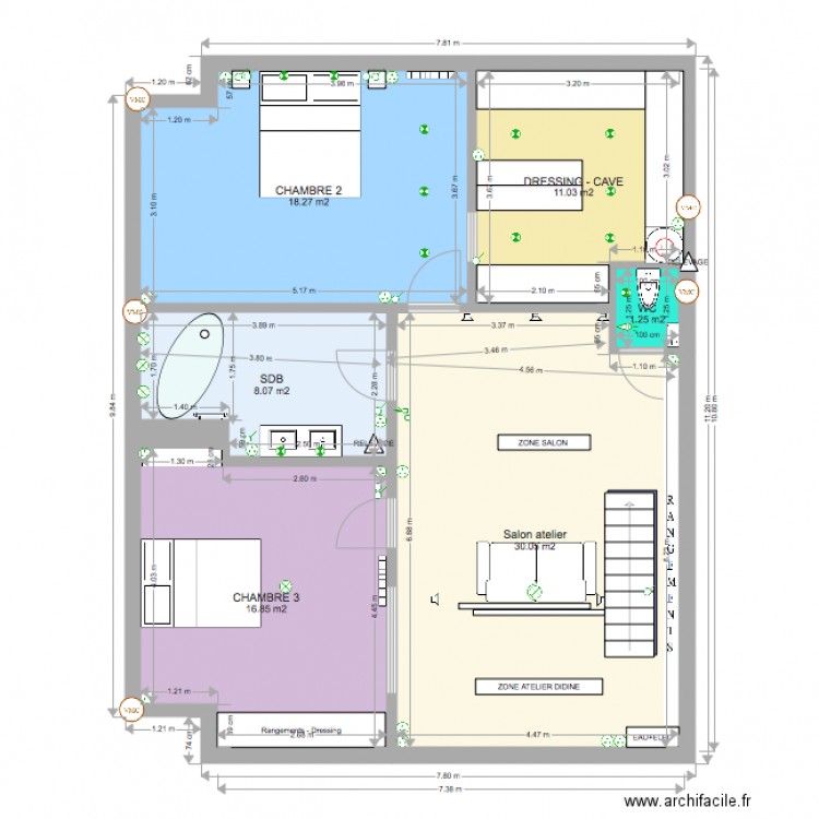 Plan elec sous sol Mars 2016. Plan de 0 pièce et 0 m2