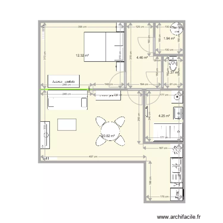 Stella T1 bis. Plan de Stella T1 bis. Plan de