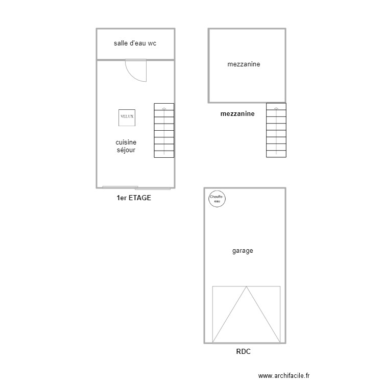 sci roidron lot  21. Plan de 0 pièce et 0 m2