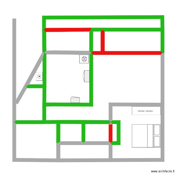 plan b. Plan de 0 pièce et 0 m2
