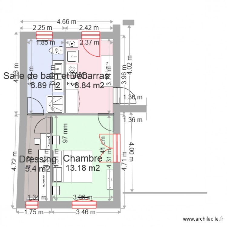 agrandissement 26. Plan de 0 pièce et 0 m2