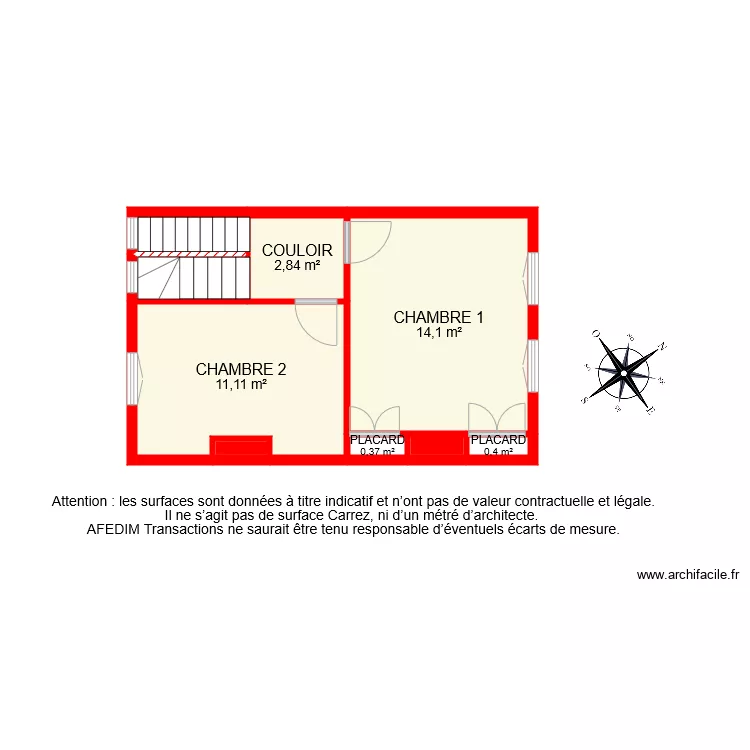 BI 7028 ETAGE 1. Plan de 