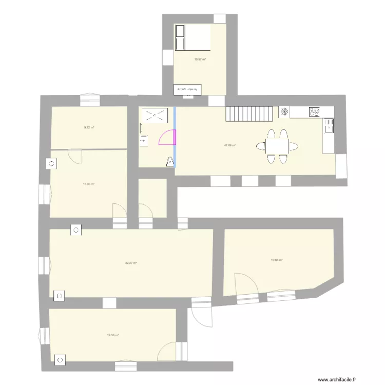 mylene fontier. Plan de 