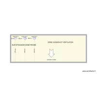 MUR ZONE FROIDE ET CUISSON 