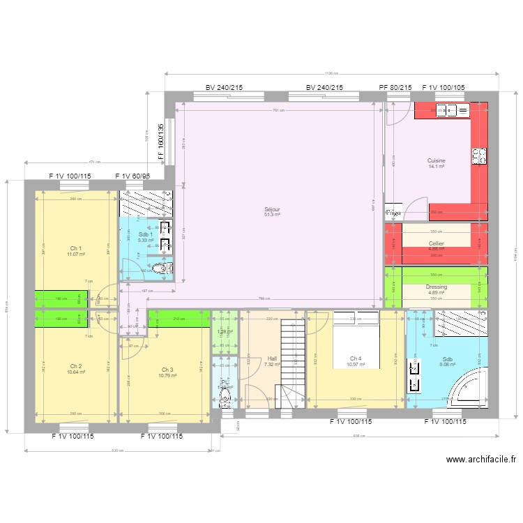 DUPONCHELLE 3. Plan de 0 pièce et 0 m2