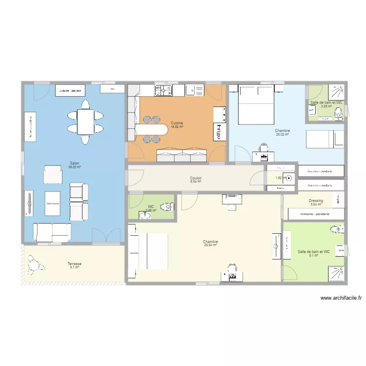 PETIT PARIS III2. Plan de 