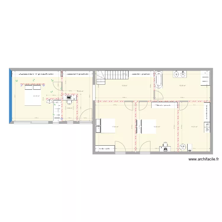 AMENAGEMENT RDC 2021. Plan de 