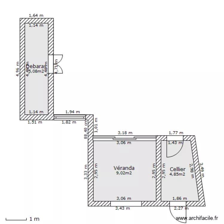 extension. Plan de extension. Plan de