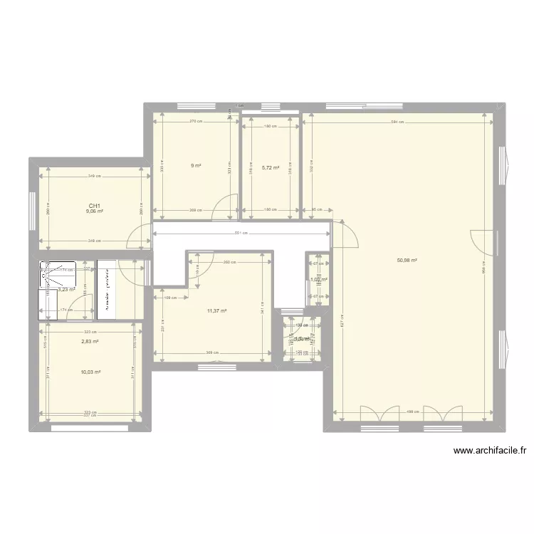 maison teyran lion agrand 2. Plan de 