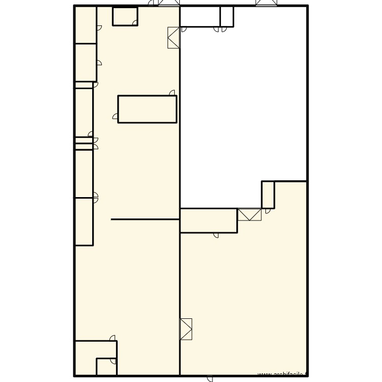 Site AFPA de Saint-Pantaléon-de-Larche . Plan de 19 pièces et 2506 m2
