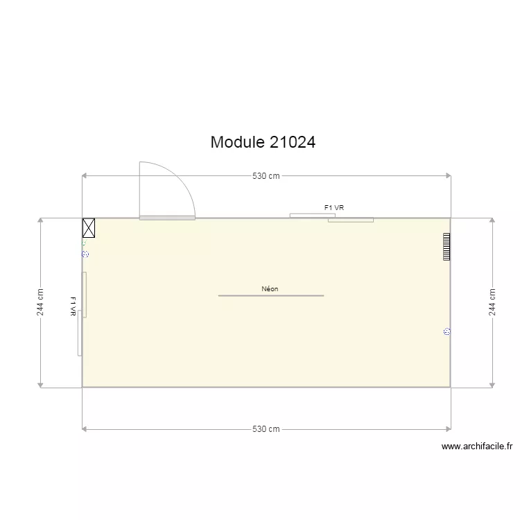 Module 21024 a . Plan de 