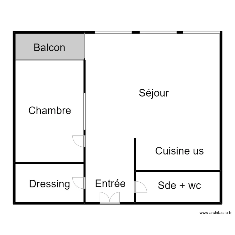 bismuth 1807. Plan de 
