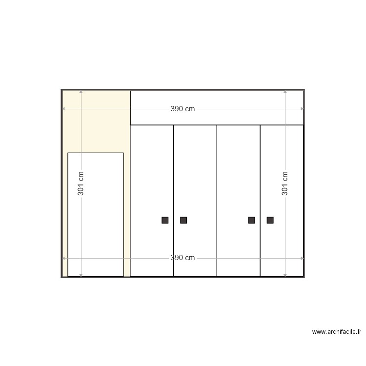 Général armoires entrée. Plan de 0 pièce et 0 m2