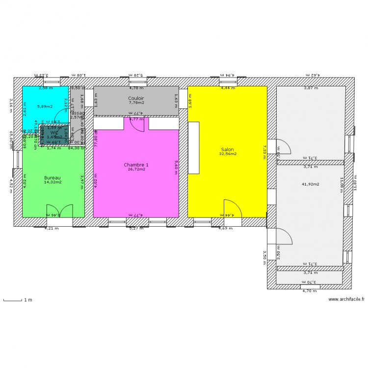  Maison Céré 1. Plan de 0 pièce et 0 m2