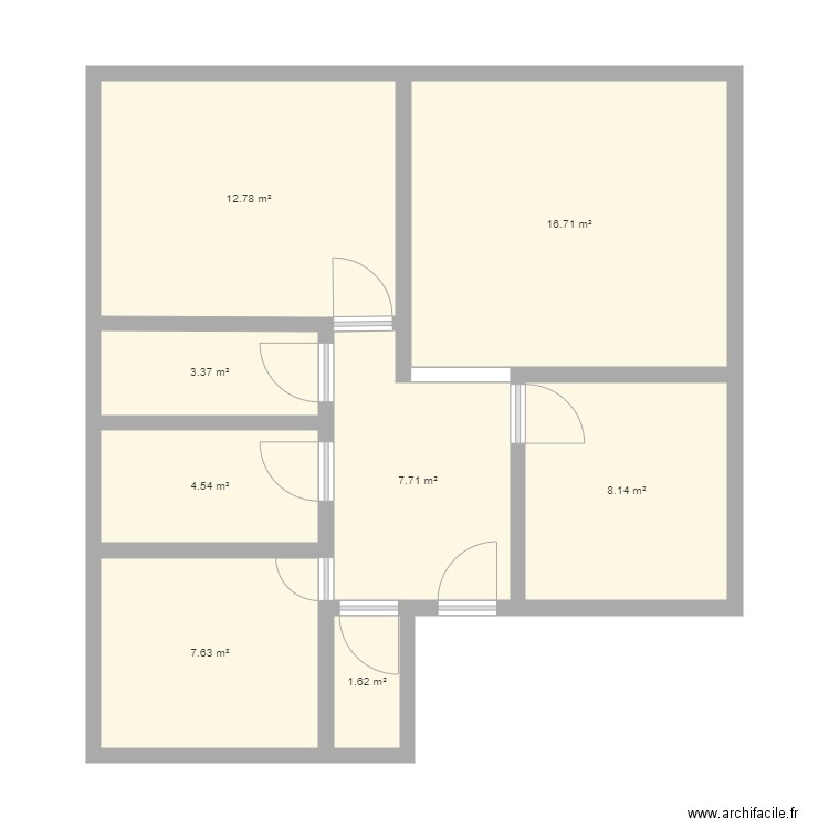 jean mi extension. Plan de 0 pièce et 0 m2