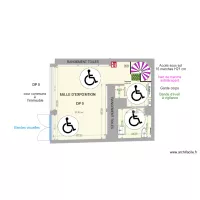 SCI CITO RDC APRES TRAVAUX ESPACE DE ROTATION