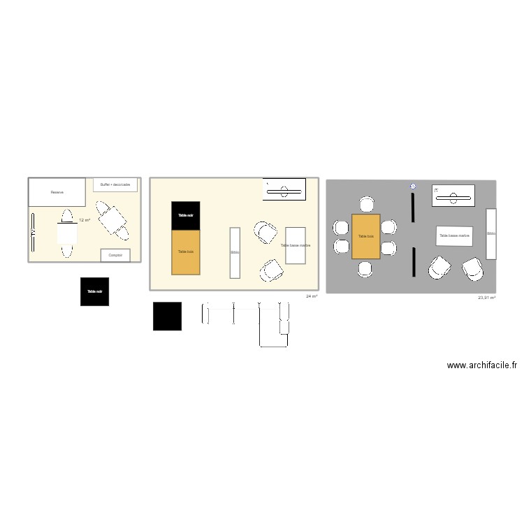 Salons. Plan de 0 pièce et 0 m2