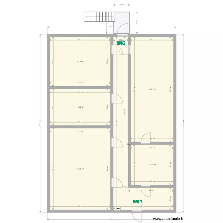 MAISON DES JEUNES SOUS SOL. Plan de 