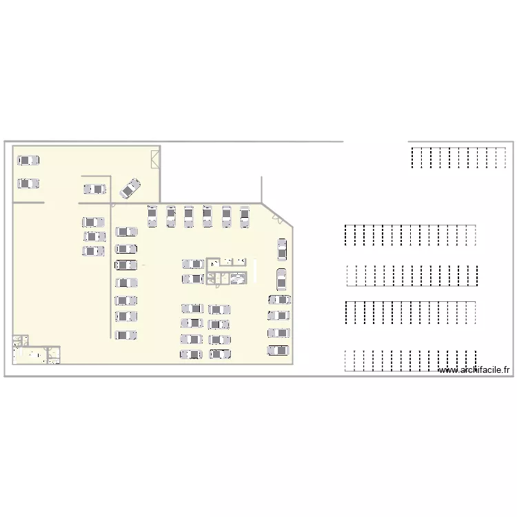 FAST AUTO LATTES. Plan de 