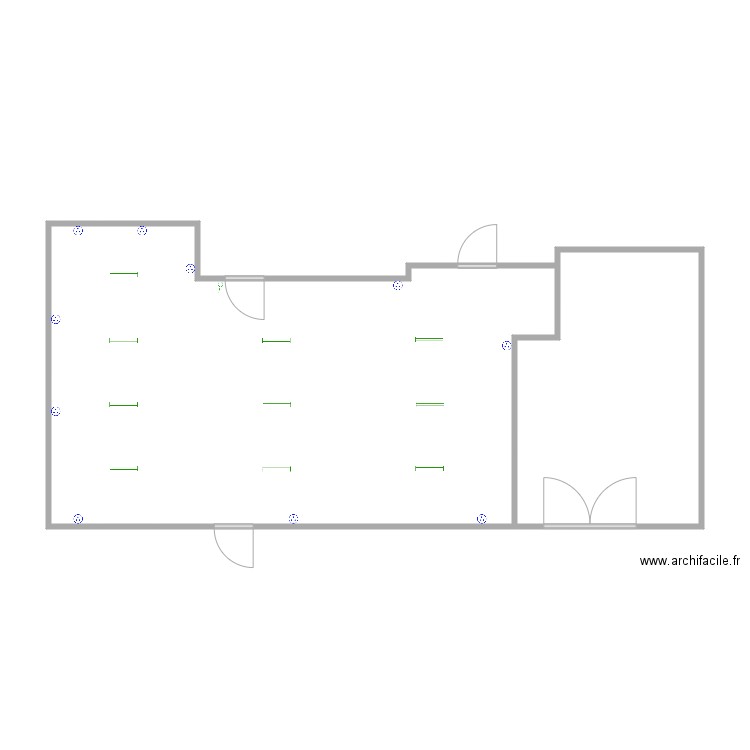 MAIRIE MENESTREAU. Plan de 0 pièce et 0 m2