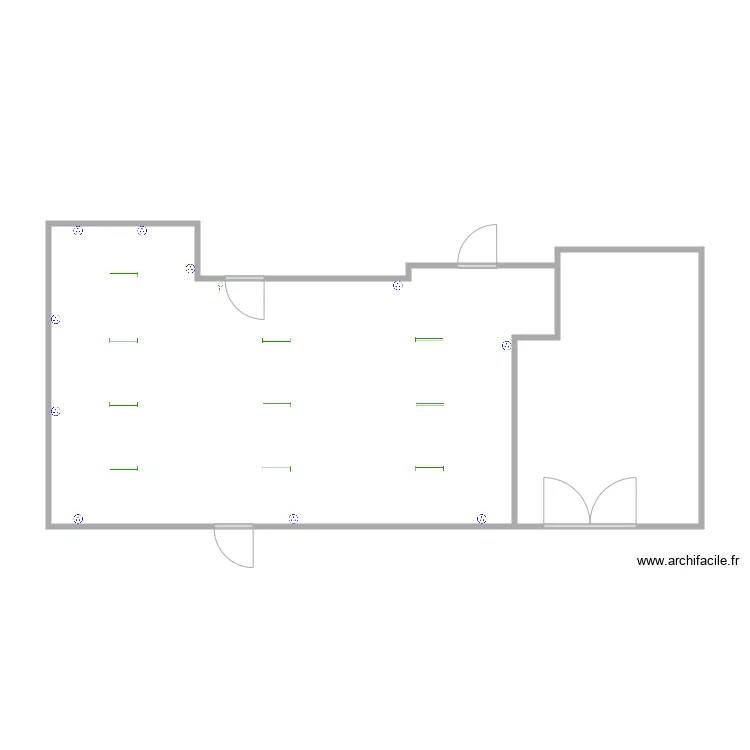 MAIRIE MENESTREAU. Plan de 0 pièce et 0 m2
