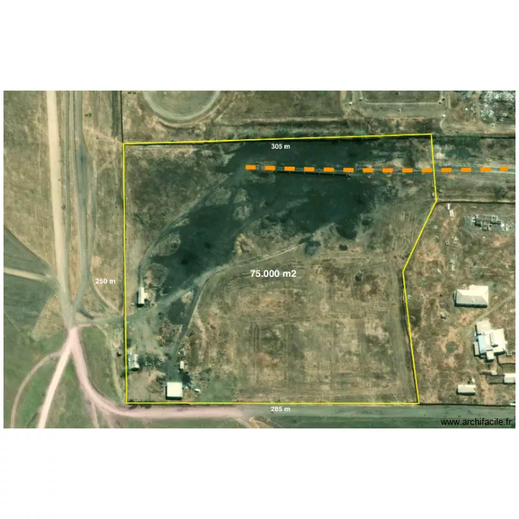 Priargunsk base plan. Plan de 