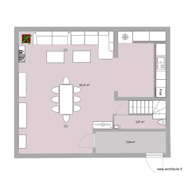 Sandra 1. Plan de 