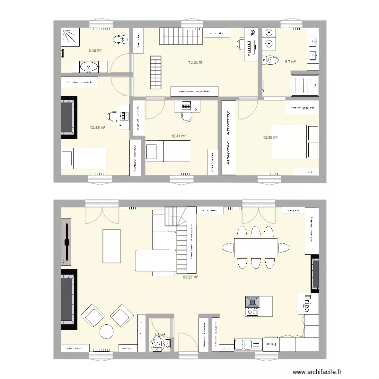 Projet Maison Sainte fauste 2 modif. Plan de 