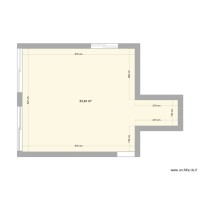 plan au sol cuisine salon