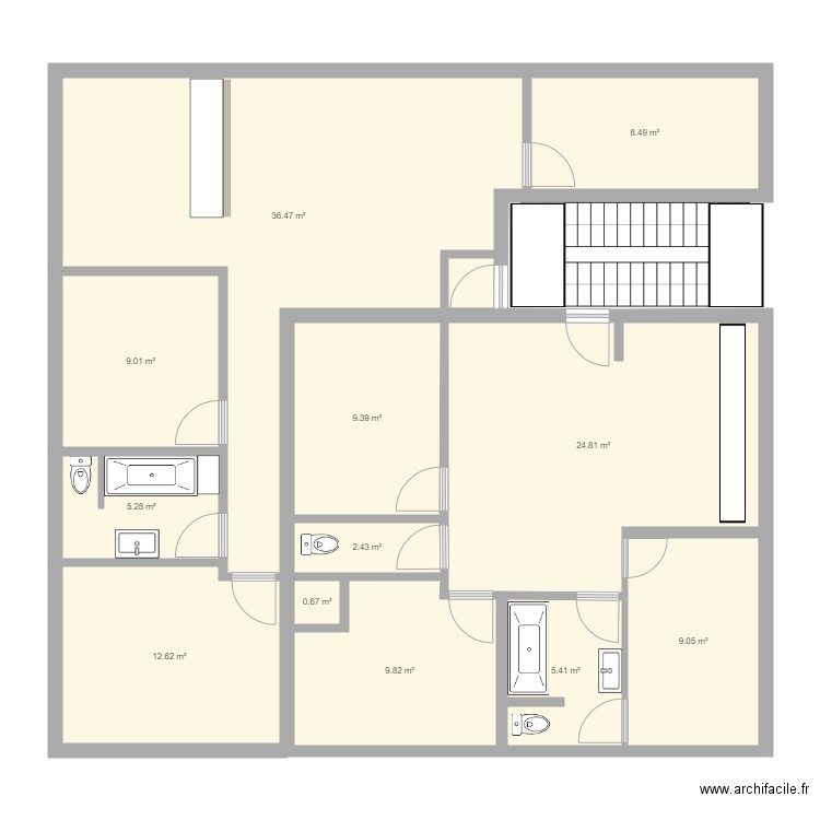 Appartement 2. Plan de 0 pièce et 0 m2