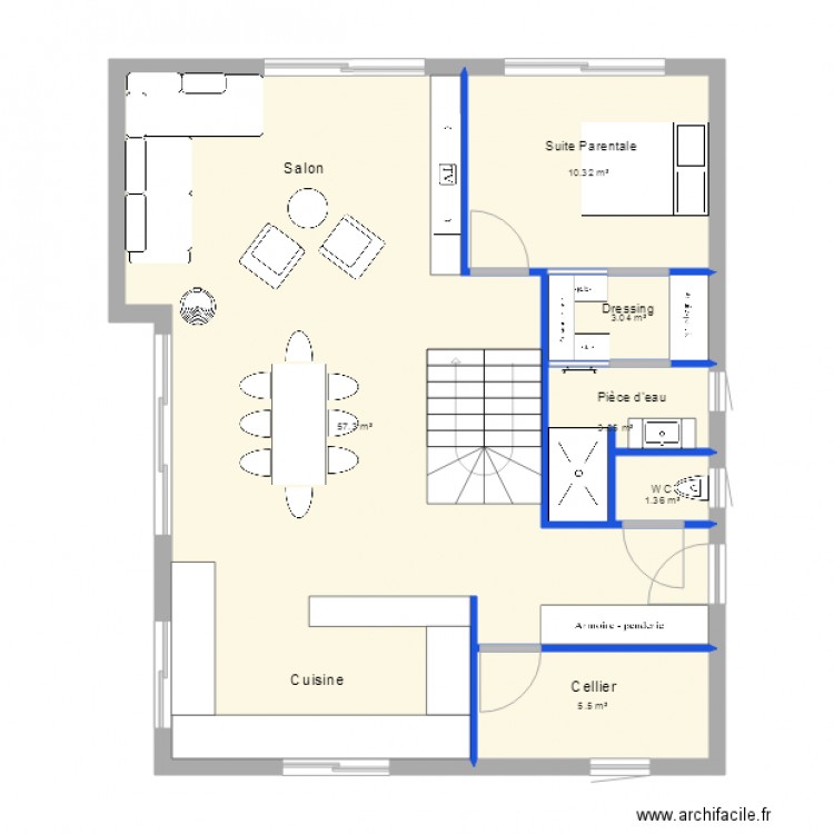 rossy 5. Plan de 0 pièce et 0 m2