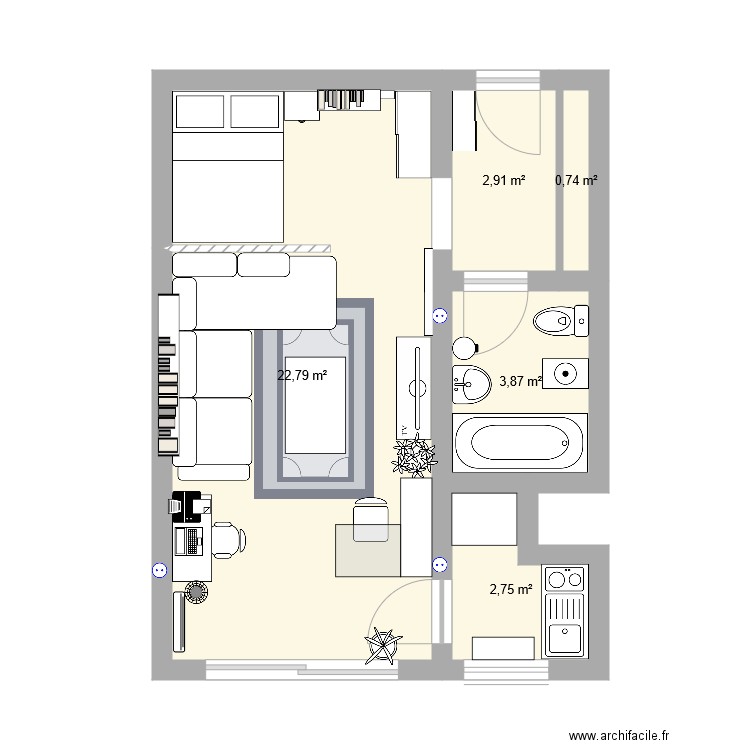 13ème. Plan de 0 pièce et 0 m2