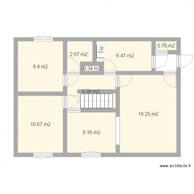 plan mesures correctes. Plan de 0 pièce et 0 m2