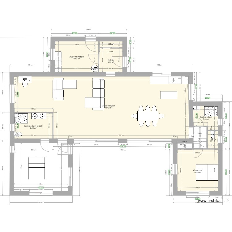 Plan Maison Henri Version B. Plan de 0 pièce et 0 m2