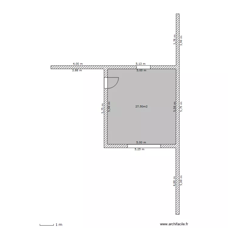 Garage. Plan de 